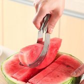 Watermeloen Snijder - RVS - Keuken Gadget