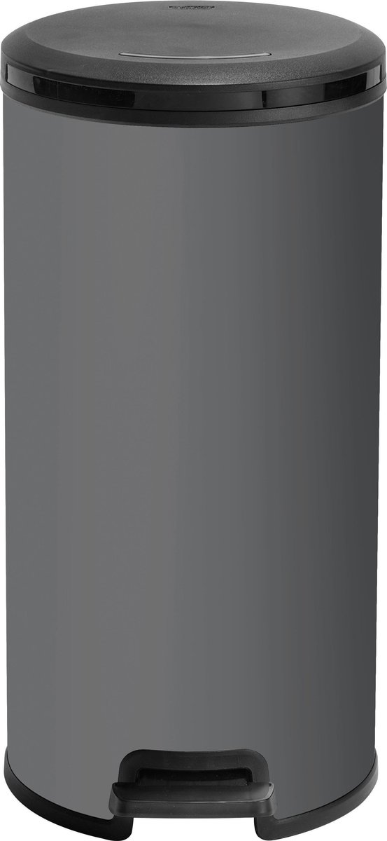 Curver Decobin Pedaalemmer 30L Grijs bol