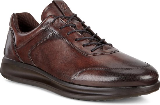 ECCO Aquet Heren Veterschoenen - Bruin - Maat 39 | bol.com