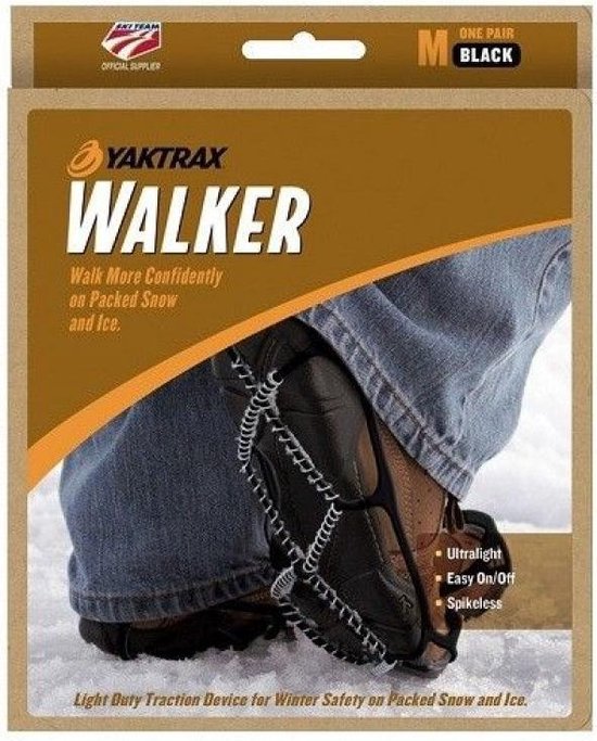 Yaktrax Walker - schoenketting - sneeuwgripzolen - 38-40 S - Yaktrax