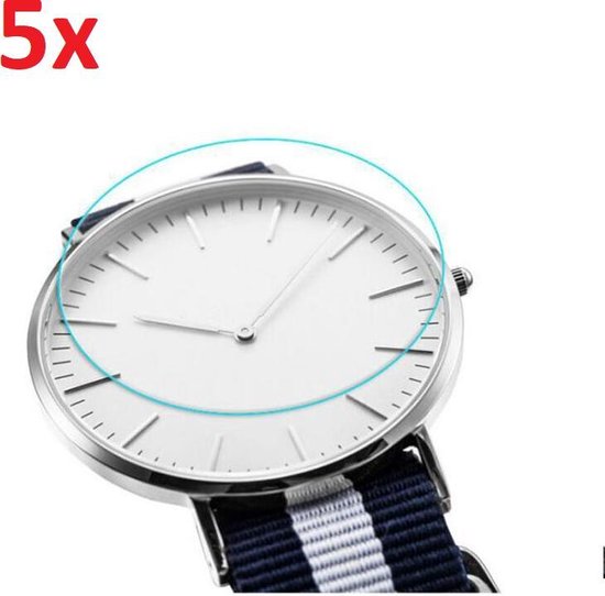 Implicaties Charles Keasing Egyptische Tempered Glass Screenprotector Geschikt Voor Daniel Wellington Ø 34mm  Horloge -... | bol.com