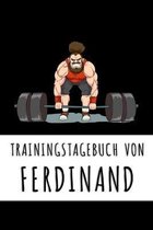Trainingstagebuch von Ferdinand