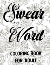 Swear word coloring book for adult.