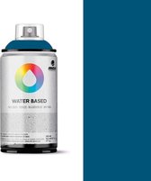 MTN Donker blauwgroene waterbasis spuitverf - 300ml lage druk en matte afwerking