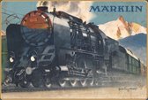 Wandbord - Marklin Locomotive