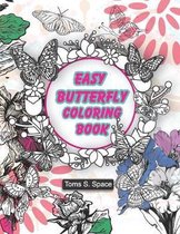 Easy Butterfly Coloring Book