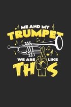 me and my trumpet: 6x9 Trumpet - grid - squared paper - notebook - notes