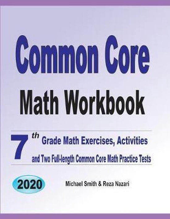 Common Core Math Workbook - cover