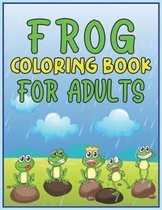 Frog Coloring Book for Adults