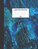 Graph Paper Notebook 5x5: Quad Ruled 5 Squares Per Inch Grid Paper. Math and Science Composition Notebook for Students and Teachers. Perfect for