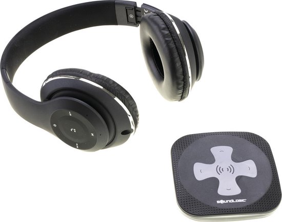 Aanbod Mijnwerker Bevriezen Soundlogic Wireless charging headphone - draadloze koptelefoon oplaadbaar -  Plug and Play | bol.com