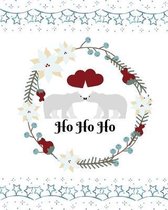 Middle school reading logs Elementary reading log Softback Size 8 x 10 inch Ho Ho Ho