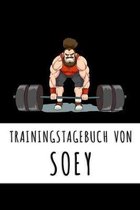 Trainingstagebuch von Soey: Personalisierter Tagesplaner f�r dein Fitness- und Krafttraining im Fitnessstudio oder Zuhause