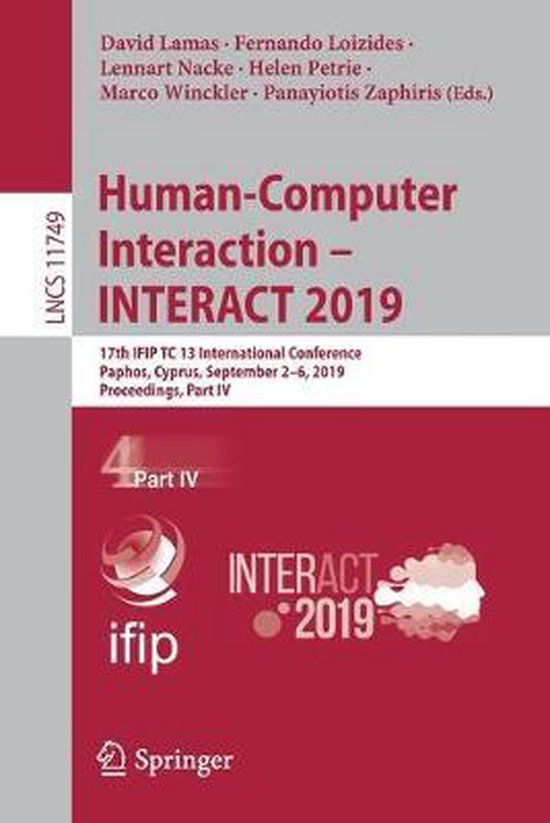 Lecture Notes in Computer Science11749- Human-Computer Inter ... - cover