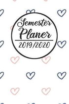 Semester Planer 2019 / 2020: Semesterplaner 2019 2020 - Studienplaner A5, Semesterkalender, Timer, Uni Planer