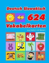 Deutsch Slowakisch 624 Vokabelkarten aus Karton mit Bildern: Wortschatz karten erweitern grundschule f�r a1 a2 b1 b2 c1 c2 und Kinder