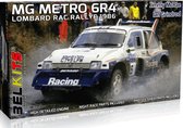 MG Metro 6R4 RAC Rally 1986 - Belkits modelbouw pakket 1:24