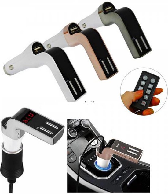 Car FM Wireless Transmitter 590 en USB charging bol