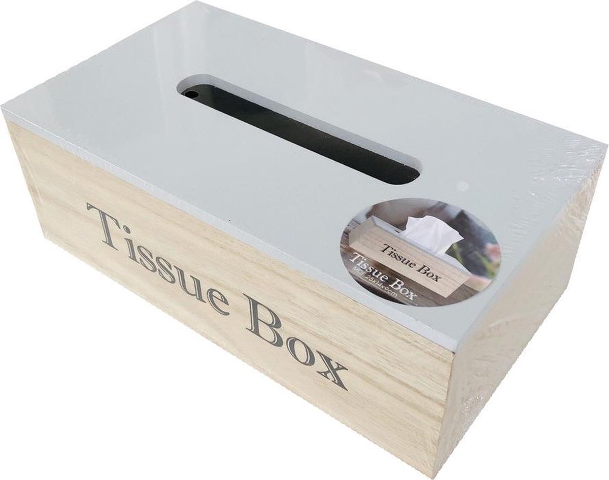 Tissue box , zakdoekendoos, tissuehouder, tissuedoos grijs