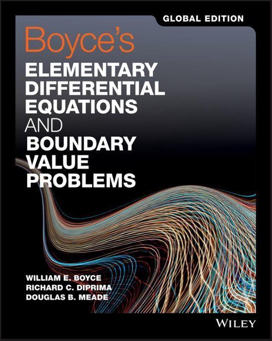 Summary Boyce's Differential Equations and Boundary Value Problems