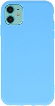 Bestcases Telefoonhoesje Backcover Hoesje iPhone 11 - Licht Blauw