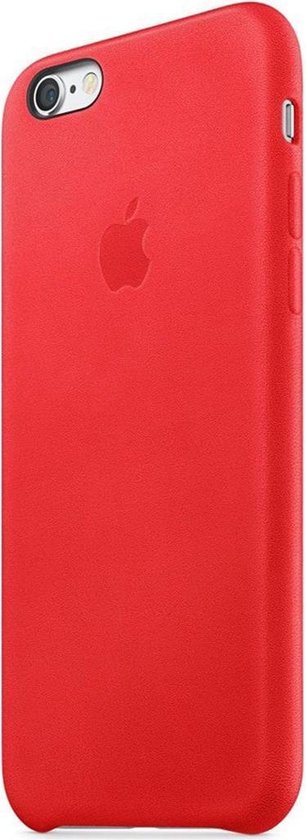 Apple Lederen Back Cover voor iPhone 6/6s - Rood