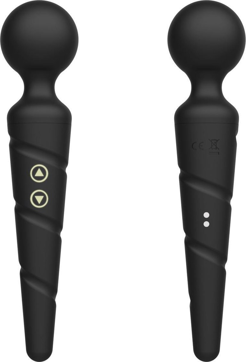 La Licorne Original Noire - Clitorisstimulator - Vibrator voor vrouwen - wandvibrator - waterproof - USB oplaadbaar - massage - pijnlijke spieren - seksspeeltje - verschillende standen - massagewand - voor vrouwen
