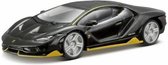 Lamborghini Centenario (Zwart) 1:64 Bburago - Modelauto - Schaalmodel - Miniatuurauto