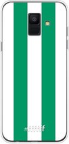 Samsung Galaxy A6 (2018) Hoesje Transparant TPU Case - FC Groningen #ffffff