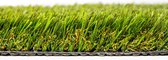 Prachtig kunstgras Lime voor buiten, 300 x 400 cm, 30 mm hoog, tapijtgras