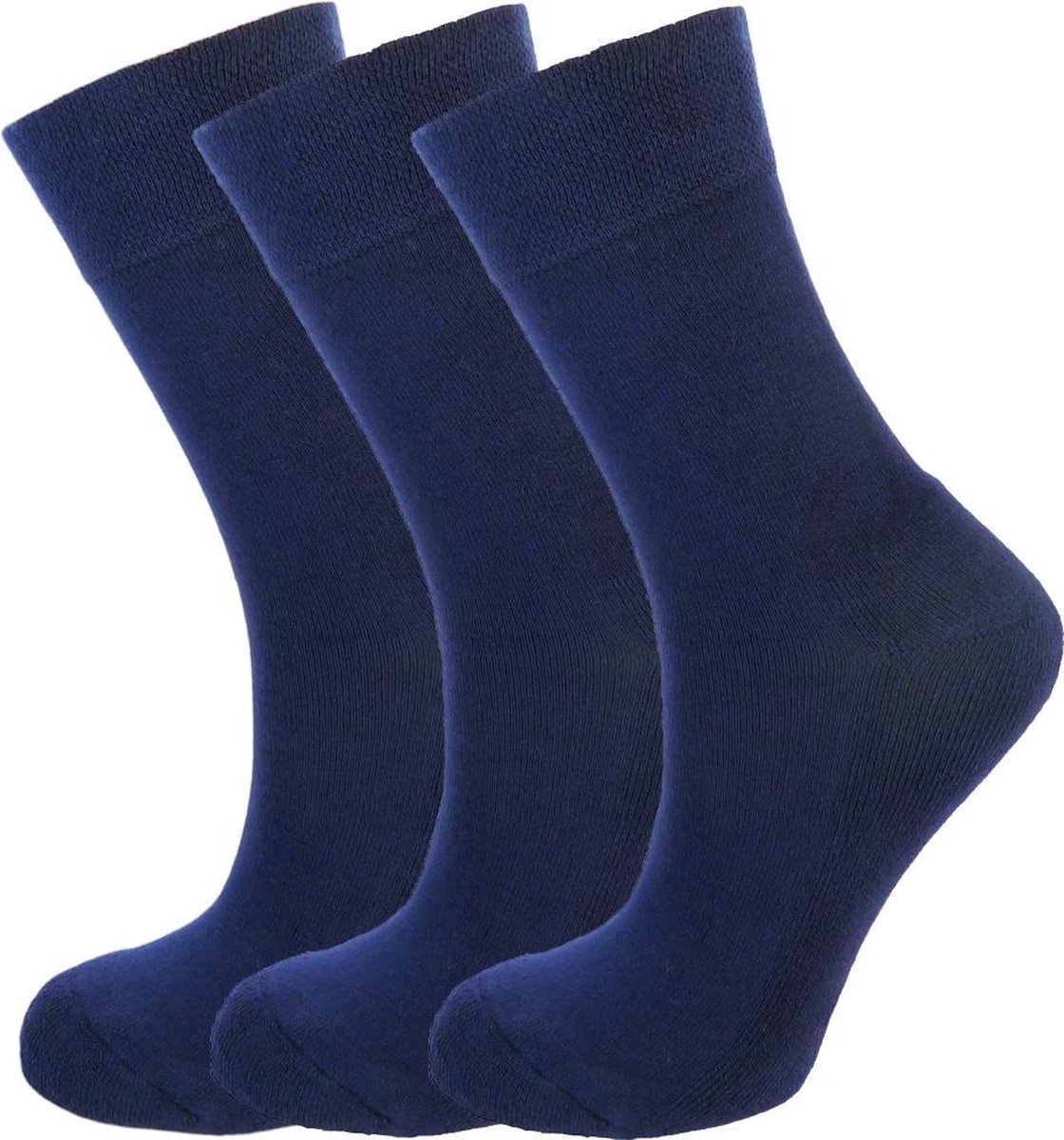 Bamboe sokken 3 paar donker Blauw