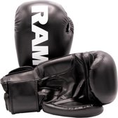 RAM Pro 1 - Kickbokshandschoenen - Zwart/wit - Kunstleder - 16oz