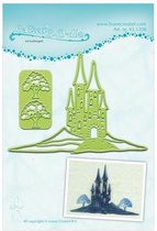 Lea bilitie® Landscape castle snij en embossing mal