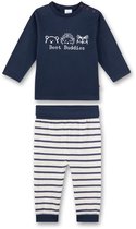 Sanetta baby pyjama jongen Blue Animals 80