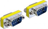 Serieel RS232 koppelstuk 9-pins SUB-D (m) - 9-pins SUB-D (m)
