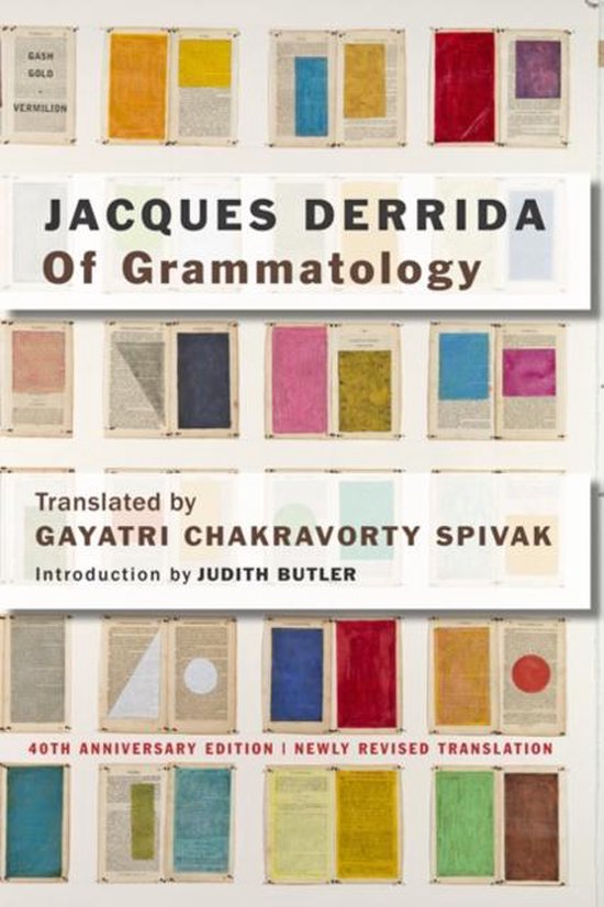 Of Grammatology - cover