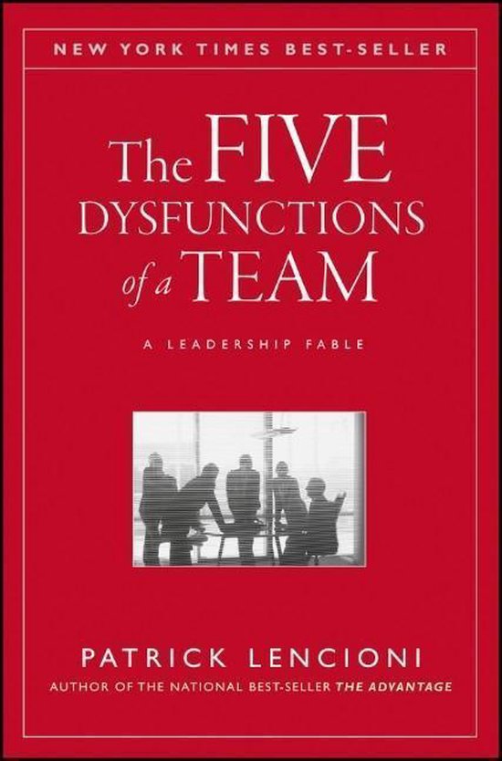 Boek cover The Five Dysfunctions of a Team van Patrick M. Lencioni (Hardcover)