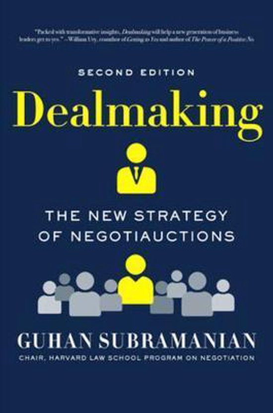Dealmaking – The New Strategy of Negotiauctions - cover