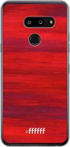 LG G8 ThinQ Hoesje Transparant TPU Case - Scarlet Canvas #ffffff