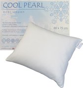 Cool Pearl Hoofdkussen | Koel Slapen | Actief Verkoelende Tijk | Ventilerend | Anti Allergisch & Wasbaar | 60x70 cm