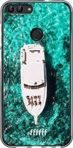 Huawei P Smart (2018) Hoesje Transparant TPU Case - Yacht Life #ffffff