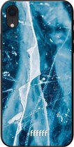 iPhone Xr Hoesje TPU Case - Cracked Ice #ffffff