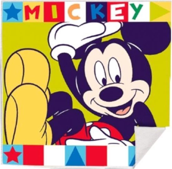 Disney Handdoek Mickey & Minnie Mouse 30 Cm Katoen Geel | bol.com