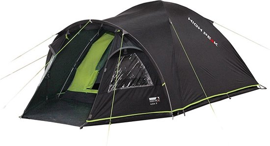 High Peak Talos 3 Koepeltent - Donkergrijs - 3 Persoons