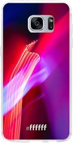 Samsung Galaxy S7 Edge Hoesje Transparant TPU Case - Light Show #ffffff