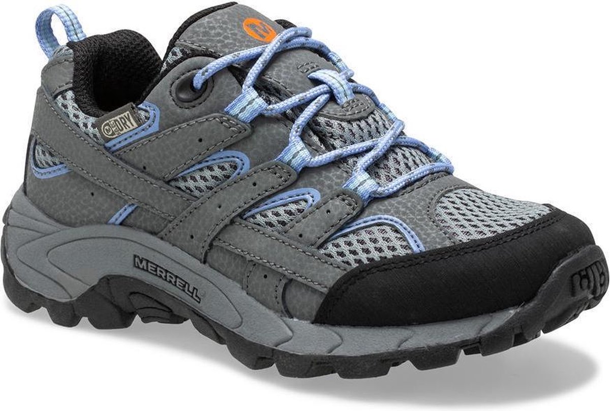 Merrell Moab 2 Low Lace WP Wandelschoenen Kids Grijs