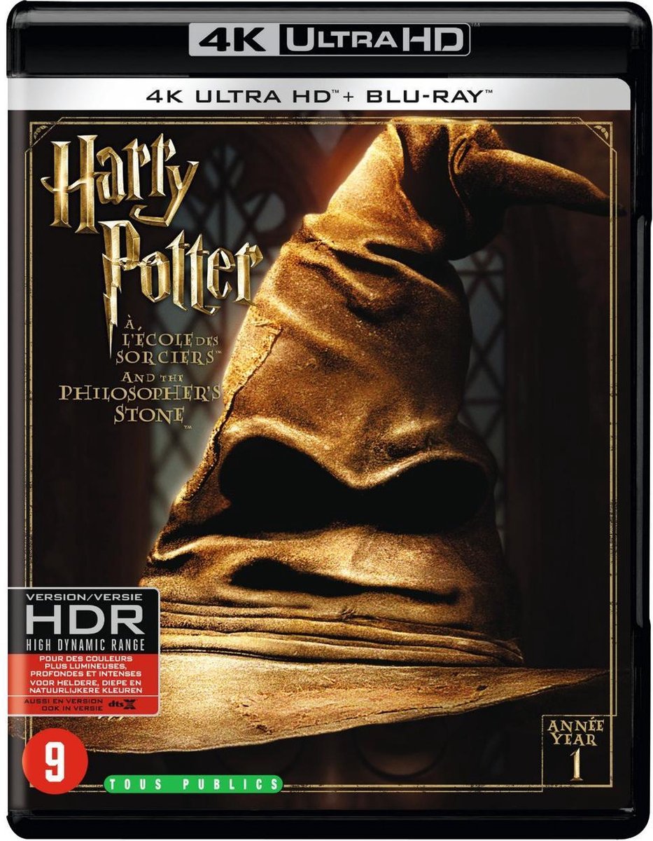Harry Potter and the Philosopher's Stone (4K Ultra Blu-ray)-