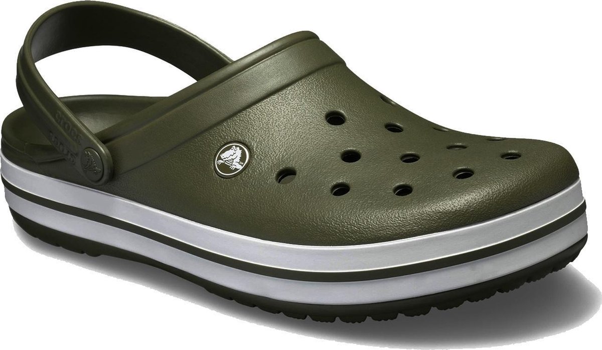 Crocs - Crocband - Groene Crocs - 38 - 39 - Groen - Crocs