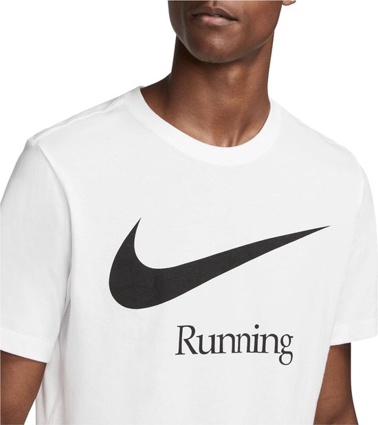 Nike Sportshirt - Maat L - Mannen - wit,zwart | bol.com