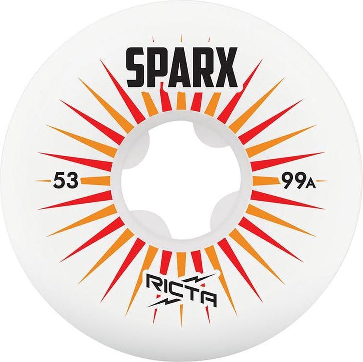 Ricta wheels Sparx 53mm wit